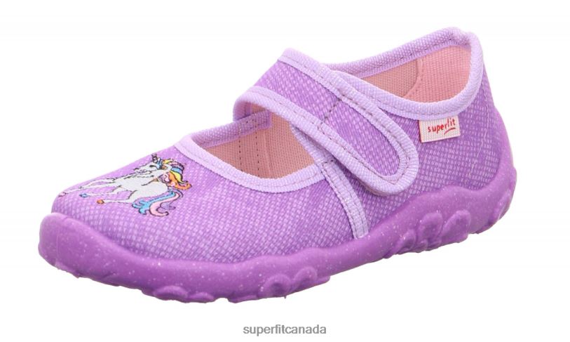 Superfit BONNY - Slipper with Velcro Fastener Purple Slippers24FTT126