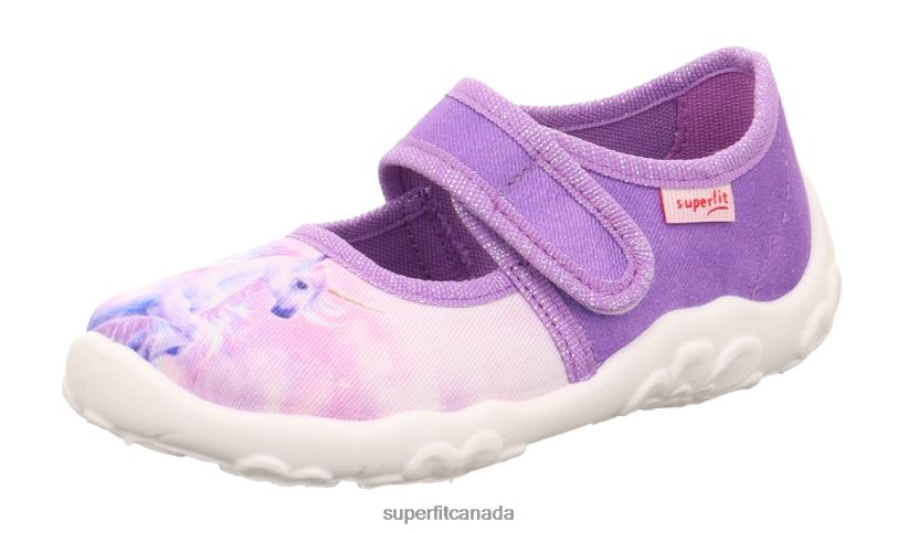 Superfit BONNY - Slipper with Velcro Fastener Purple Slippers24FTT35