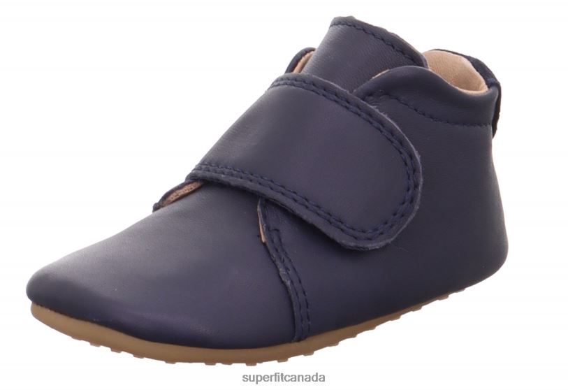 Superfit PAPAGENO - Slipper with Velcro Fastener Blue Slippers24FTT507