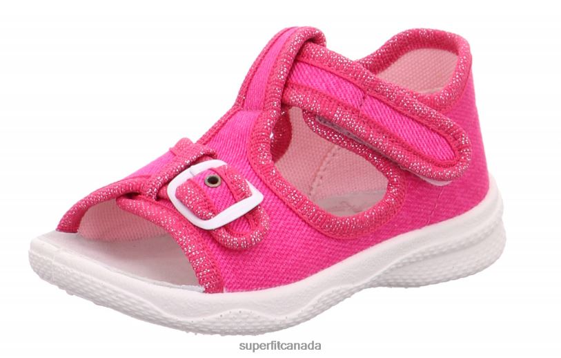 Superfit POLLY - Slipper with Velcro Fastener Pink Slippers24FTT163