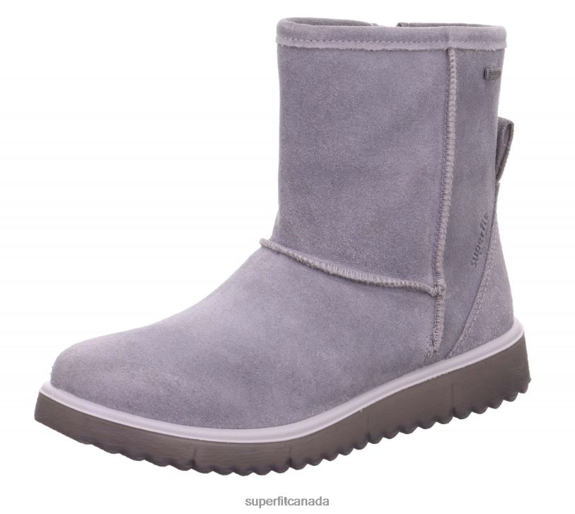 Superfit LORA - Boot with Zip Light Grey Boots24FTT938