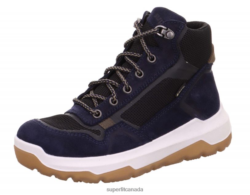 Superfit SPACE - Boot with Zip Blue/Black Boots24FTT924