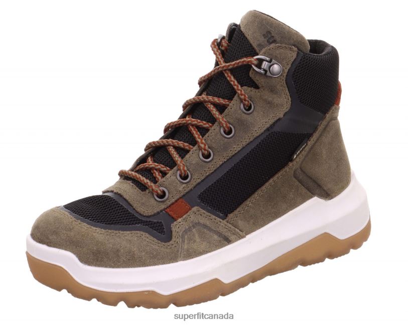 Superfit SPACE - Boot with Zip Green/Black Boots24FTT941