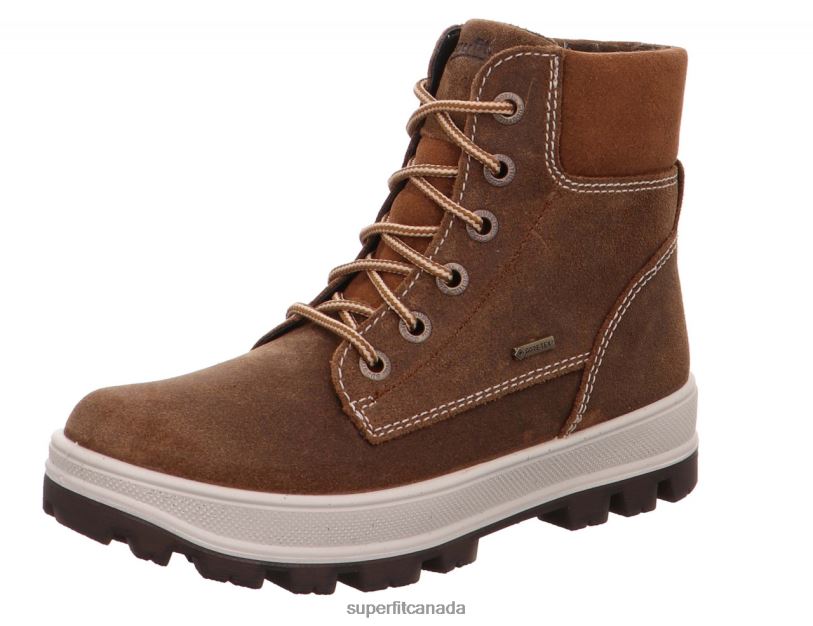 Superfit TEDD - Boot with Lacing Brown Boots24FTT910