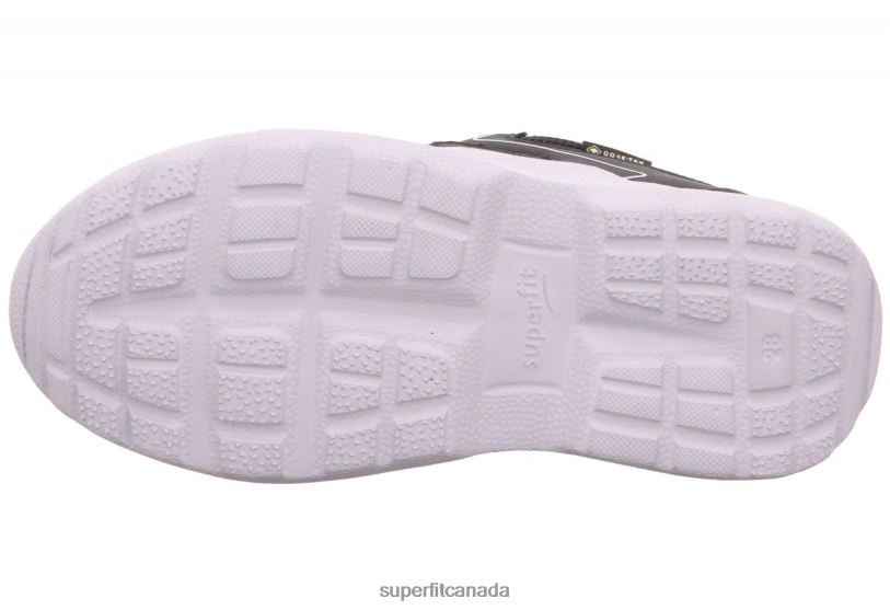 Superfit RUSH - Sneakers low with BOA Fit System Black/Green Sneakers24FTT538