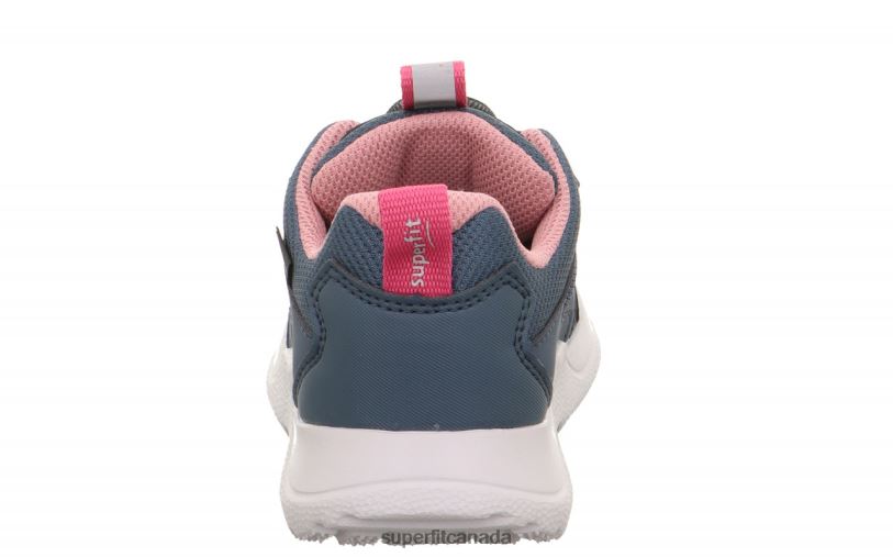 Superfit RUSH - Sneakers low with BOA Fit System Blue/Pink Sneakers24FTT532