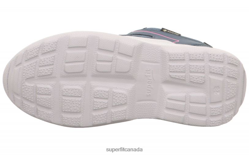 Superfit RUSH - Sneakers low with BOA Fit System Blue/Pink Sneakers24FTT532