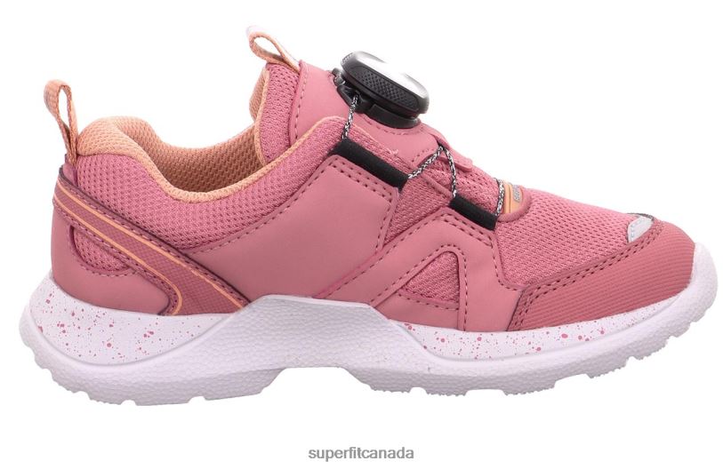 Superfit RUSH - Sneakers low with BOA Fit System Pink/Orange Sneakers24FTT525