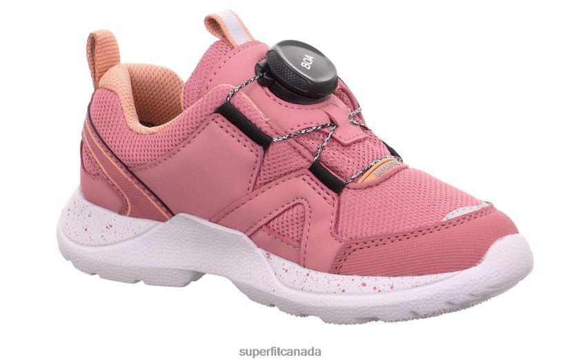 Superfit RUSH - Sneakers low with BOA Fit System Pink/Orange Sneakers24FTT525