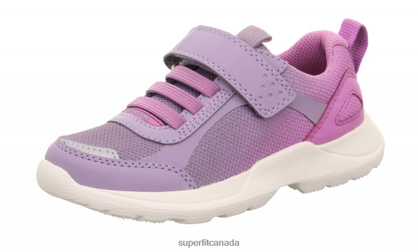 Superfit RUSH - Sneakers low with Velcro Fastener Purple Sneakers24FTT522