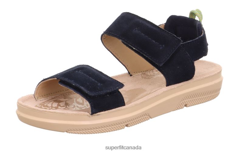 Superfit PALOMA - Sandal with Velcro Fastener Blue Summer Shoes24FTT877