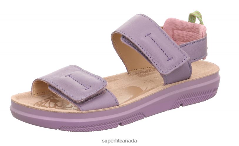 Superfit PALOMA - Sandal with Velcro Fastener Purple Summer Shoes24FTT876