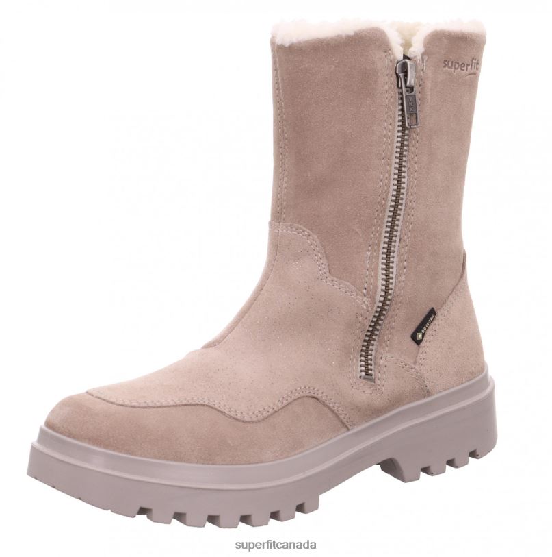 Superfit ABBY - Boot with Zip Beige Boots24FTT729