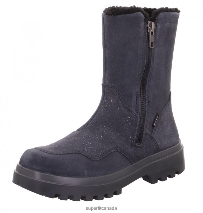 Superfit ABBY - Boot with Zip Grey Boots24FTT745