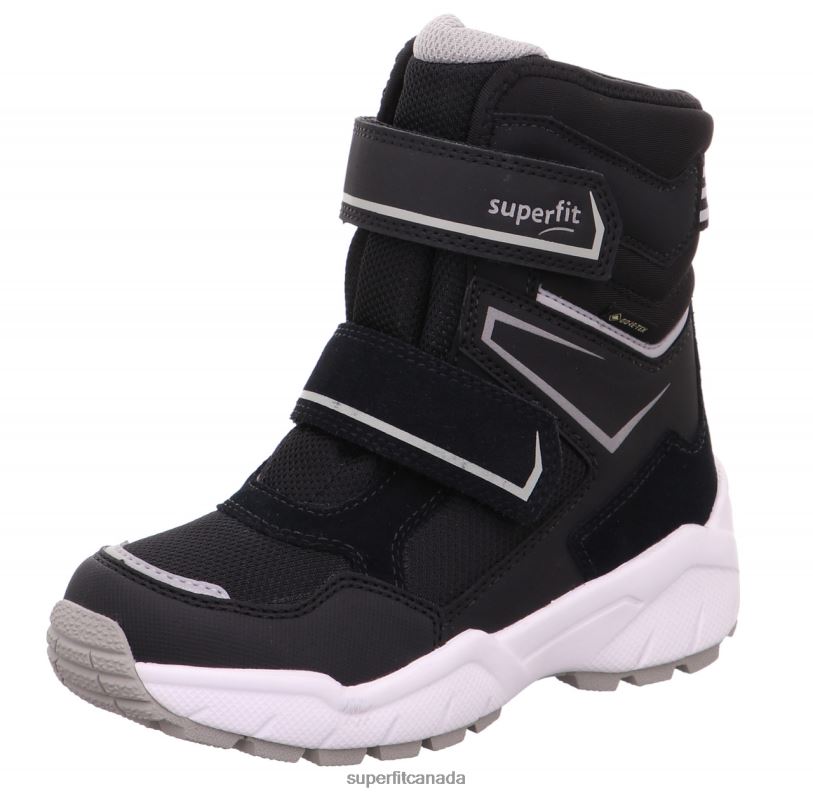 Superfit CULUSUK 2.0 - Boot with Velcro Fastener Black/Grey Boots24FTT727