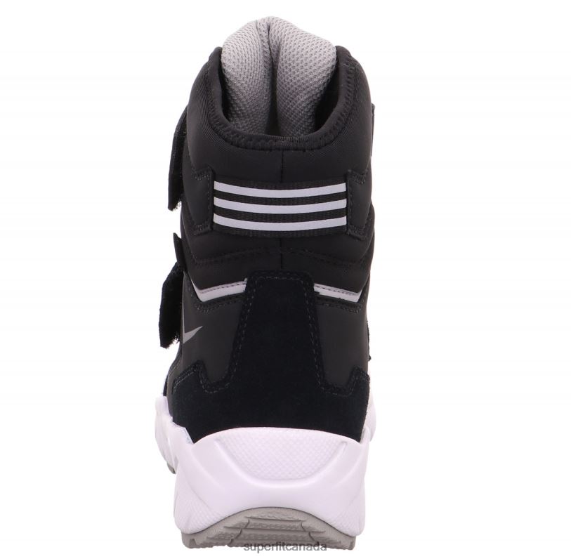 Superfit CULUSUK 2.0 - Boot with Velcro Fastener Black/Grey Boots24FTT727