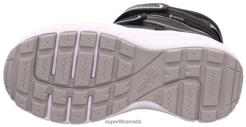 Superfit CULUSUK 2.0 - Boot with Velcro Fastener Black/Grey Boots24FTT727