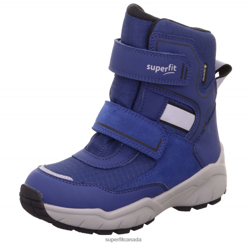 Superfit CULUSUK 2.0 - Boot with Velcro Fastener Blue/Black Boots24FTT754