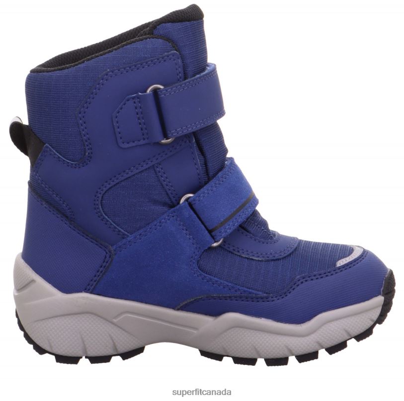 Superfit CULUSUK 2.0 - Boot with Velcro Fastener Blue/Black Boots24FTT754