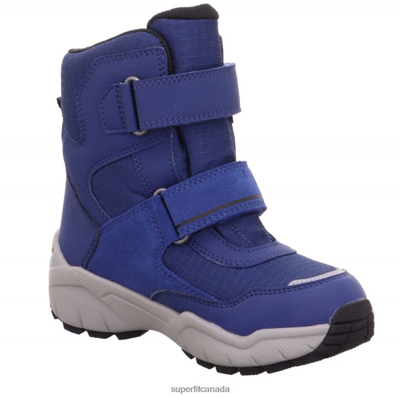Superfit CULUSUK 2.0 - Boot with Velcro Fastener Blue/Black Boots24FTT754