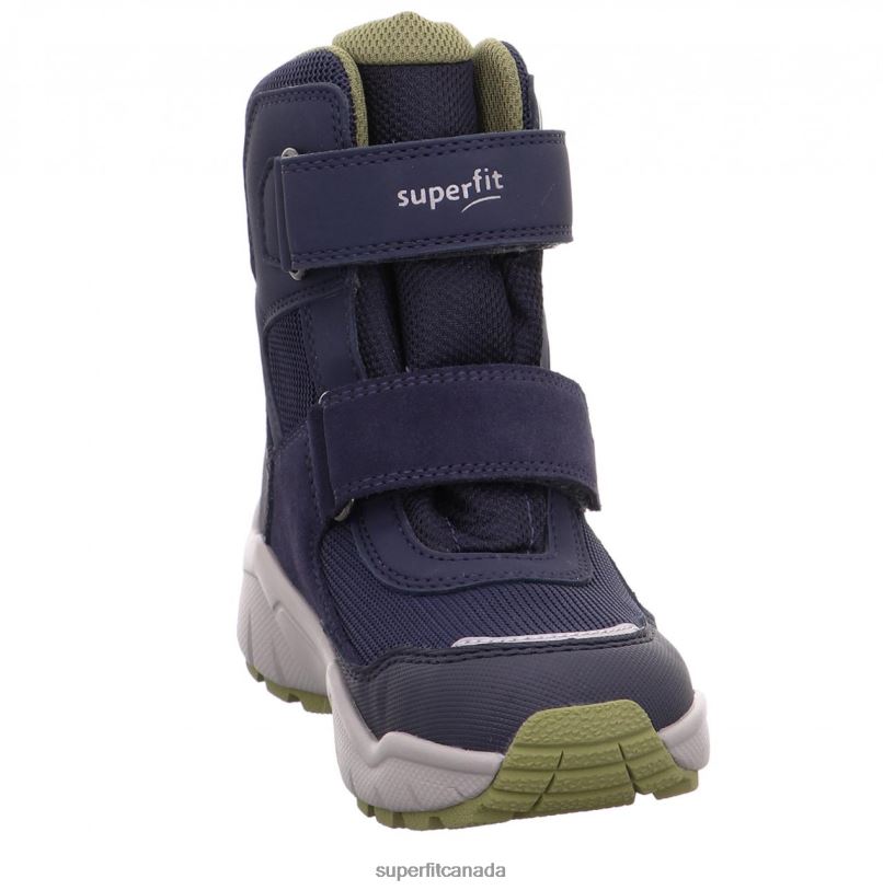 Superfit CULUSUK 2.0 - Boot with Velcro Fastener Blue/Green Boots24FTT760