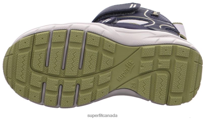 Superfit CULUSUK 2.0 - Boot with Velcro Fastener Blue/Green Boots24FTT760