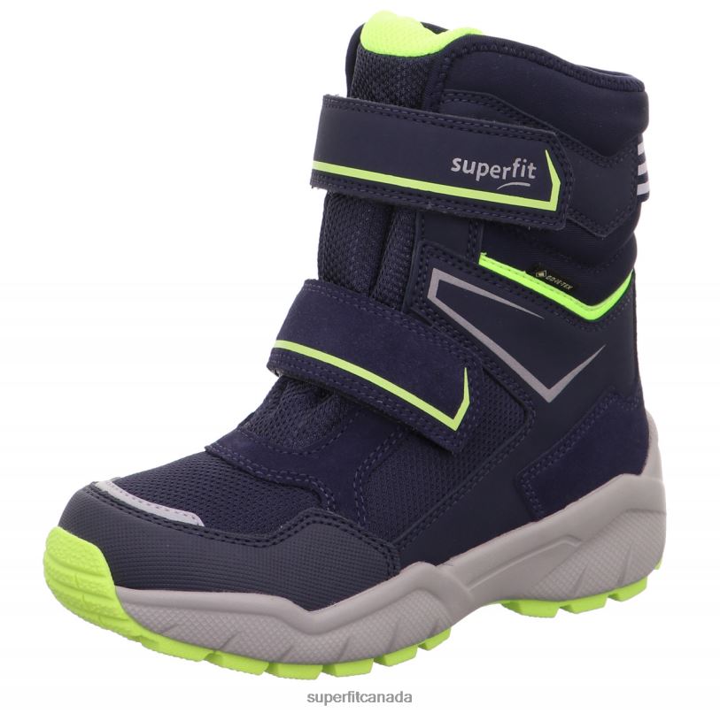 Superfit CULUSUK 2.0 - Boot with Velcro Fastener Blue/Yellow Boots24FTT703