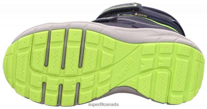 Superfit CULUSUK 2.0 - Boot with Velcro Fastener Blue/Yellow Boots24FTT703