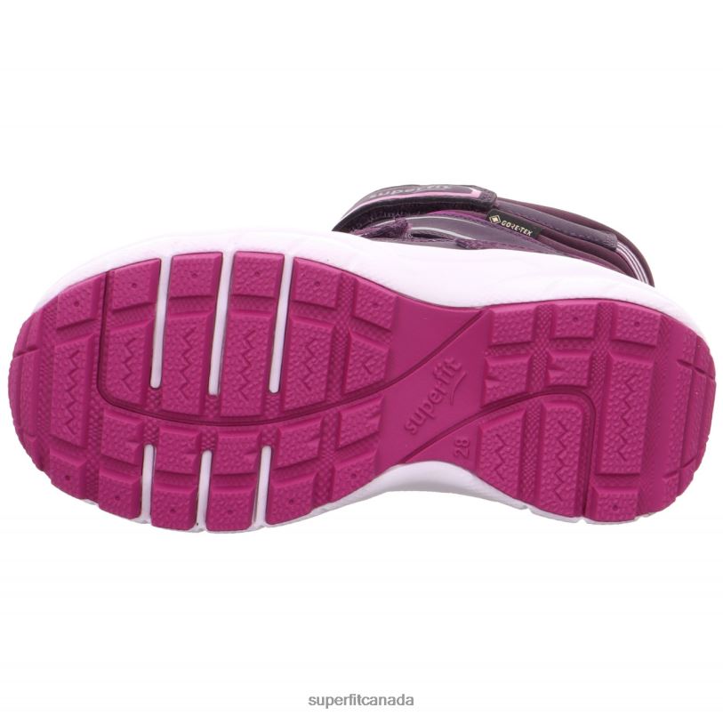 Superfit CULUSUK 2.0 - Boot with Velcro Fastener Purple/Pink Boots24FTT695
