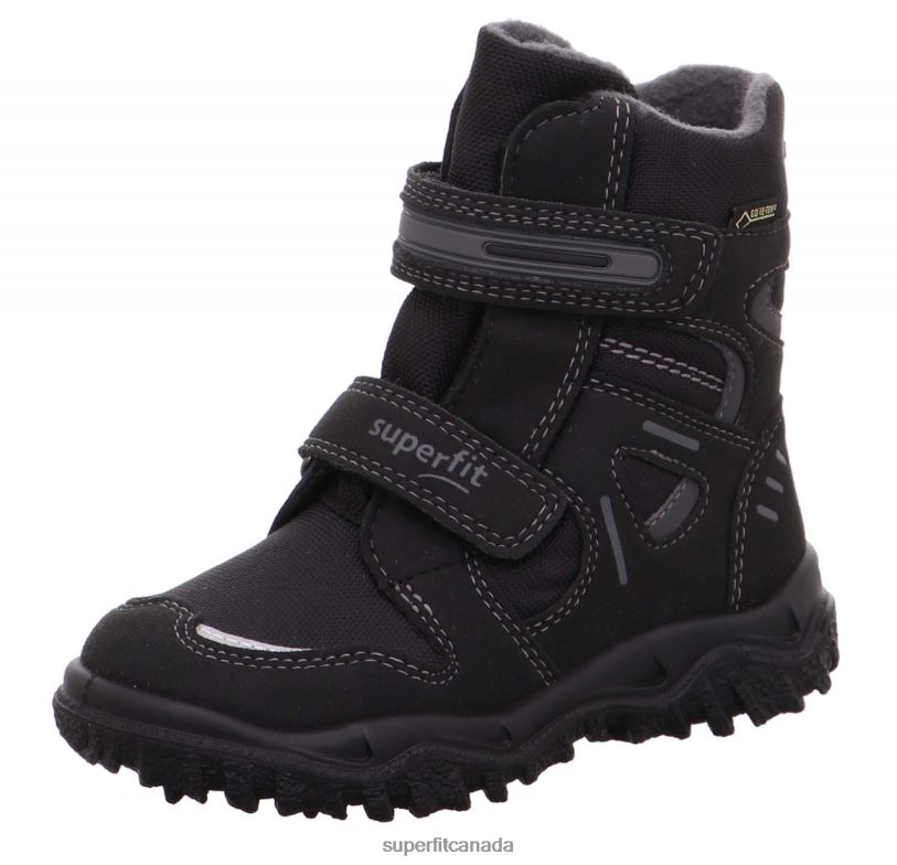 Superfit HUSKY - Boot with Velcro Fastener Black/Grey Boots24FTT731