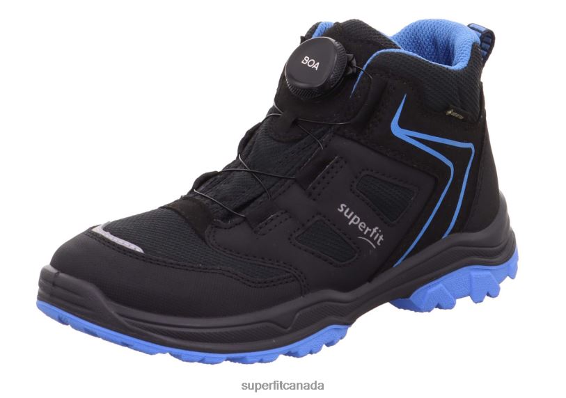 Superfit JUPITER - Boot with BOA Fit System Black/Light Blue Boots24FTT903