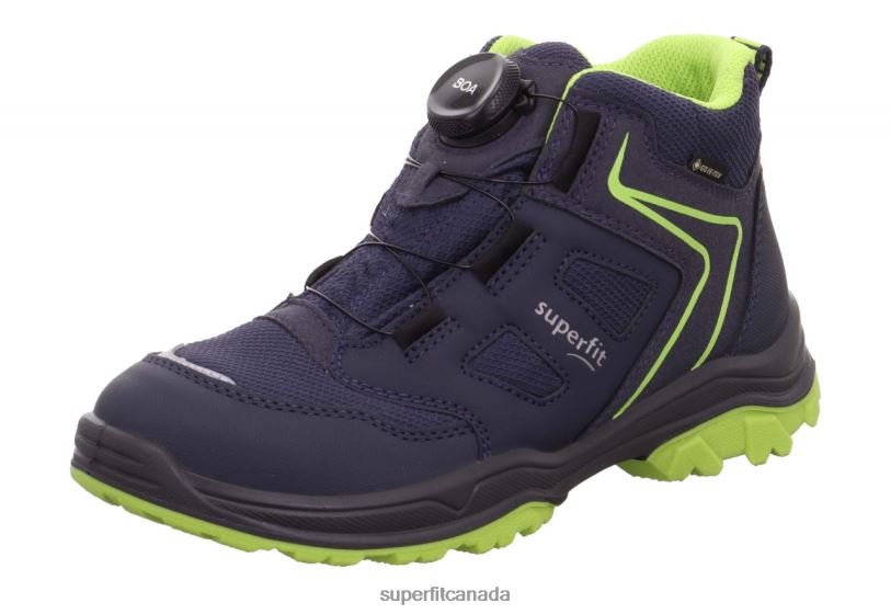 Superfit JUPITER - Boot with BOA Fit System Blue/Light Green Boots24FTT907