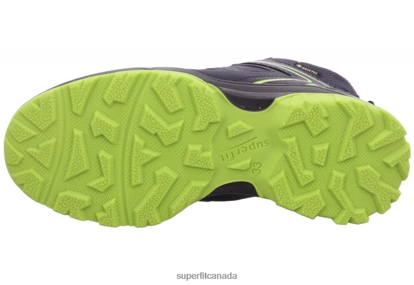 Superfit JUPITER - Boot with BOA Fit System Blue/Light Green Boots24FTT907