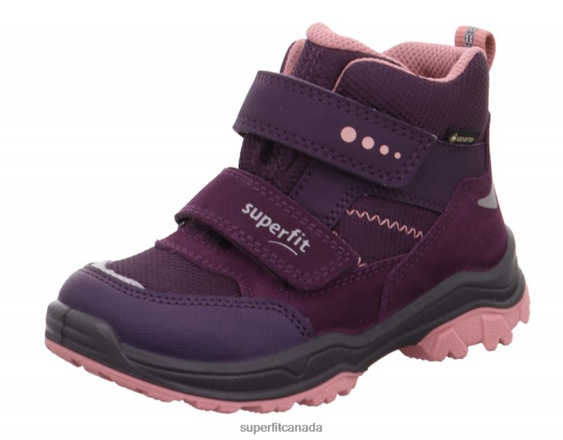 Superfit JUPITER - Boot with Velcro Fastener Purple/Pink Boots24FTT707