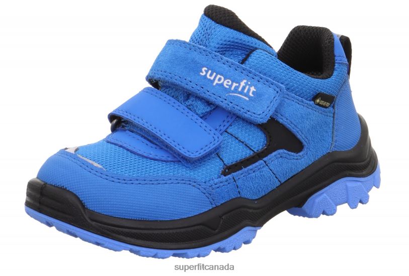 Superfit JUPITER - Sneakers low with Velcro Fastener Blue/Black Boots24FTT758