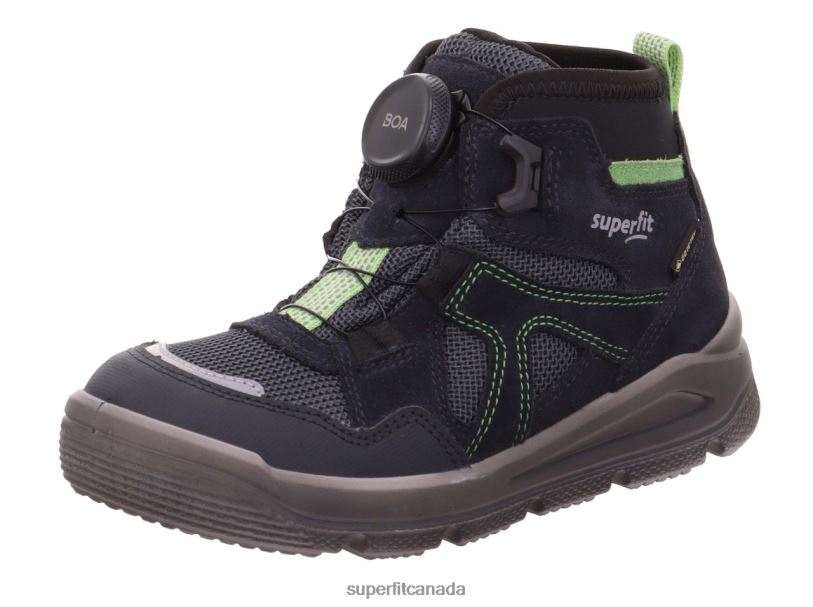 Superfit MARS - Boot with BOA Fit System Grey/Green Boots24FTT724