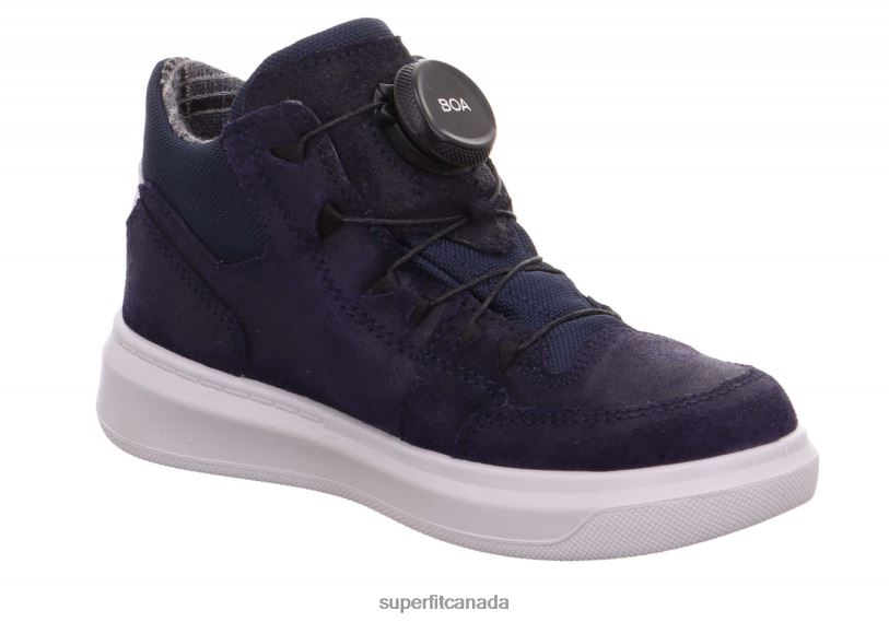 Superfit COSMO - Sneakers high with BOA Fit System Blue High Sneakers24FTT865