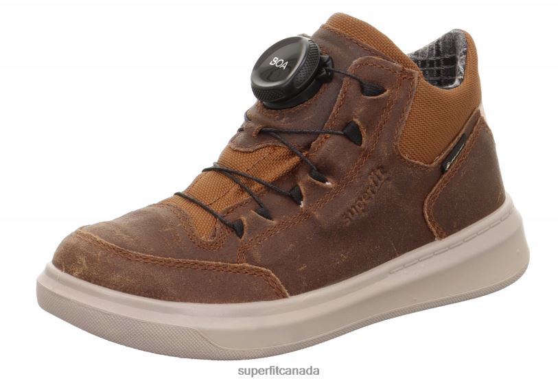 Superfit COSMO - Sneakers high with BOA Fit System Brown High Sneakers24FTT843