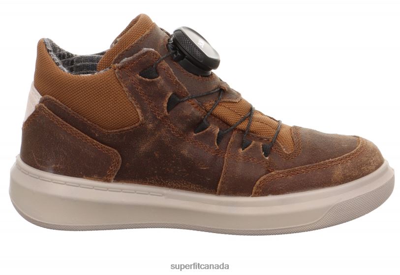 Superfit COSMO - Sneakers high with BOA Fit System Brown High Sneakers24FTT843