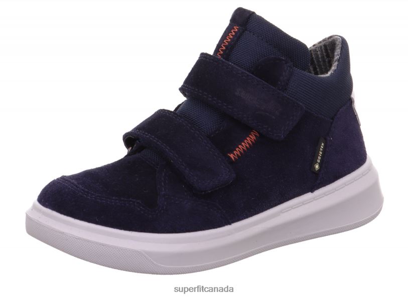 Superfit COSMO - Sneakers high with Velcro Fastener Blue High Sneakers24FTT841