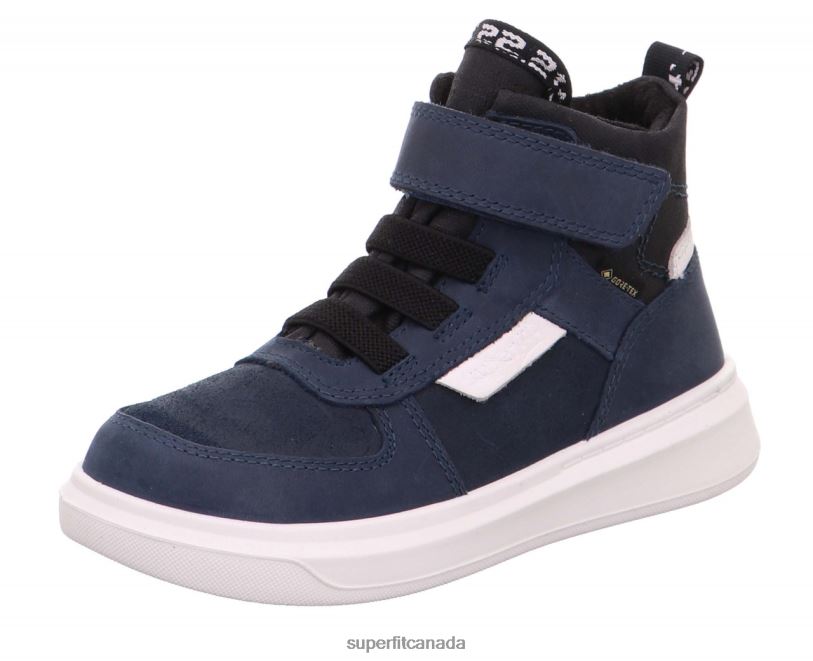 Superfit COSMO - Sneakers high with Velcro Fastener Blue High Sneakers24FTT845