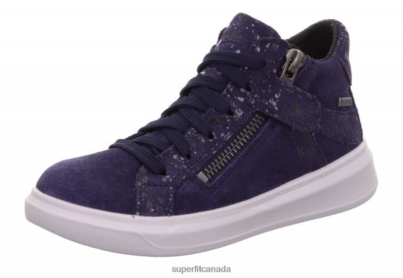 Superfit COSMO - Sneakers high with Zip Blue High Sneakers24FTT856