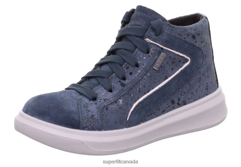 Superfit COSMO - Sneakers high with Zip Blue High Sneakers24FTT863