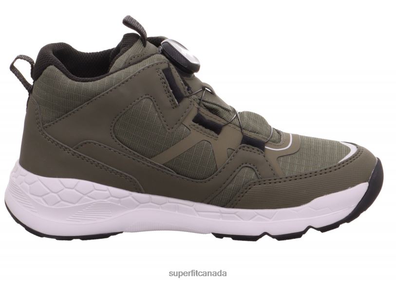 Superfit FREE RIDE - Sneakers high with BOA Fit System Green/Black High Sneakers24FTT909