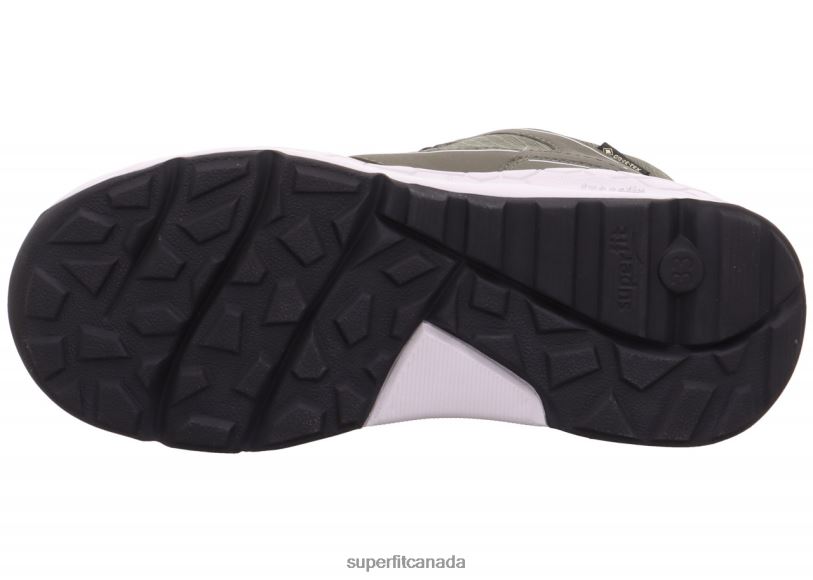 Superfit FREE RIDE - Sneakers high with BOA Fit System Green/Black High Sneakers24FTT909