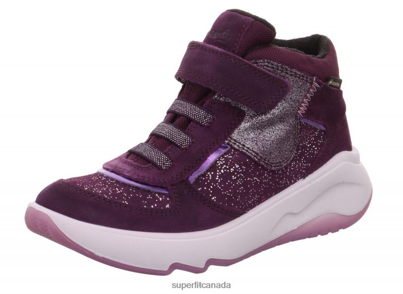 Superfit MELODY - Sneakers high with Velcro Fastener Purple High Sneakers24FTT850