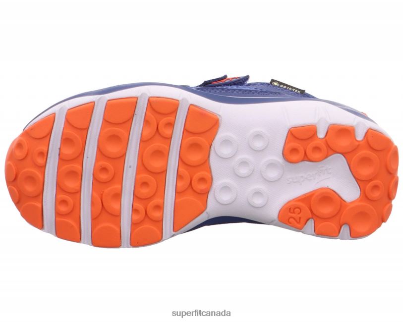 Superfit SPORT5 - Sneakers high with Velcro Fastener Blue/Red High Sneakers24FTT847