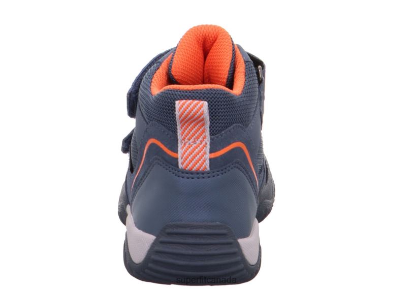 Superfit STORM - Sneakers high with Velcro Fastener Blue/Red High Sneakers24FTT849