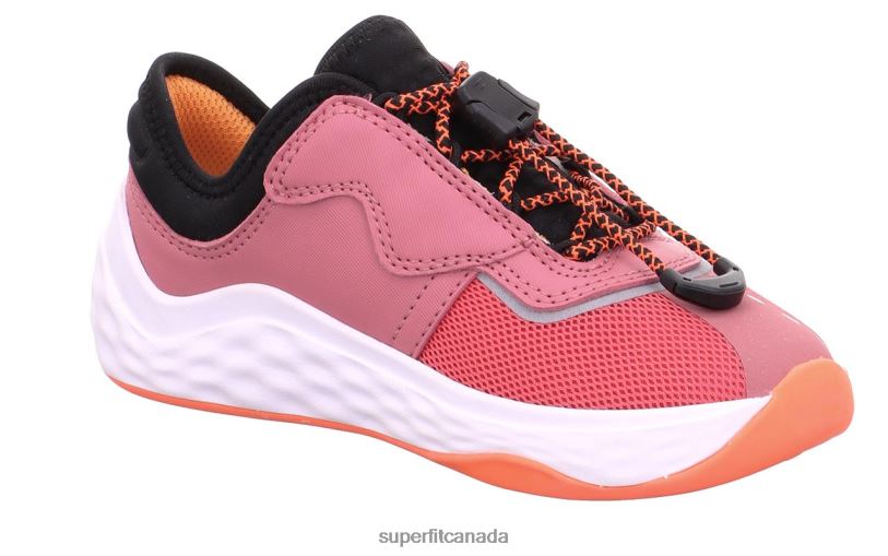Superfit BOUNCE - Sneakers low with Quick release fastener Pink/Orange Low Sneakers24FTT785