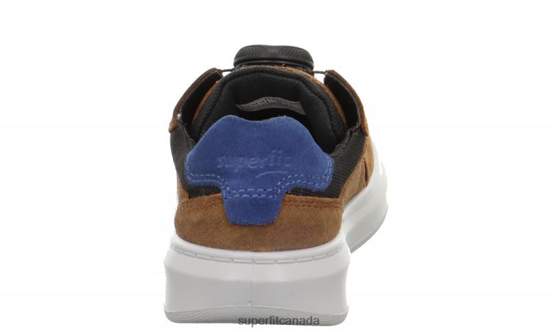 Superfit COSMO - Sneakers low with BOA Fit System Brown/Blue Low Sneakers24FTT815